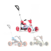 Веломобиль  BERG Buzzy Bloom 2-in-1 Розово-белый - фото №8